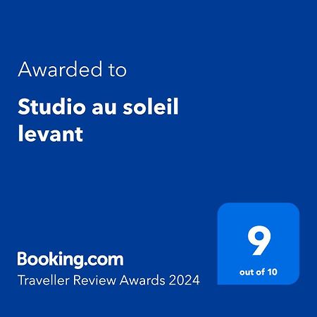 Studio Au Soleil Levant, Avec Piscine Ла Трините Екстериор снимка